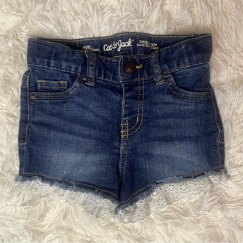 Toddler Girl Jean Shorts